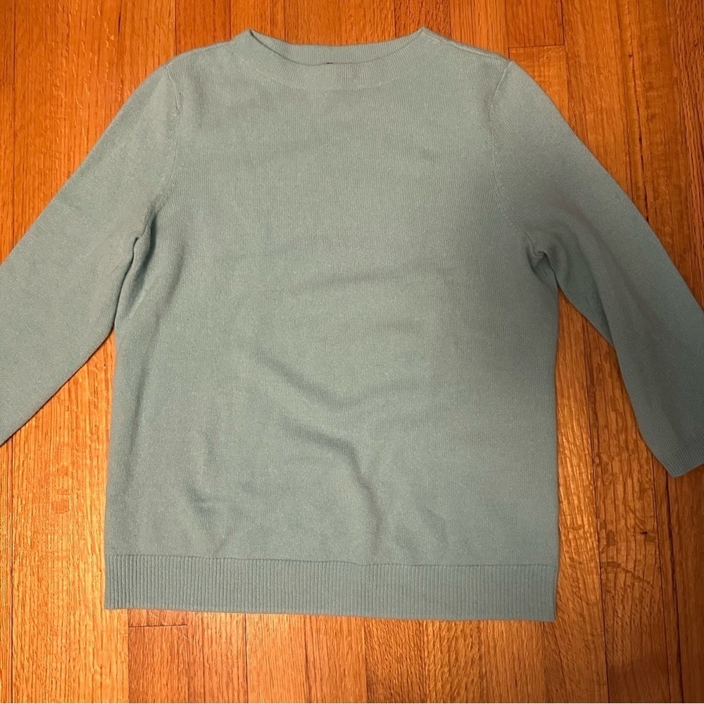 Talbots Wome’s Sweater Cashmere Size MP Knit(d)4